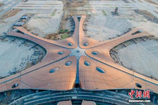 北京大興國際機場今日真機試飛 機型包括空客A380等