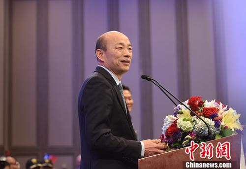 韓國瑜重申不會離開高雄 市長補(bǔ)選心里已有人選