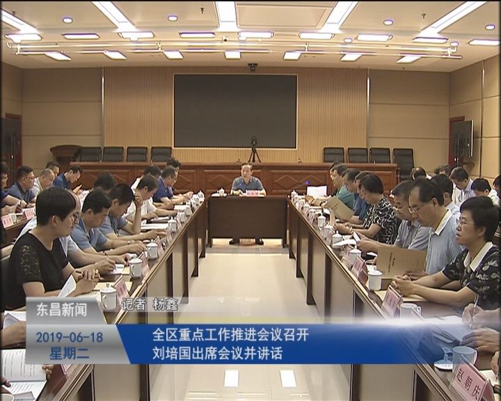 全區(qū)重點(diǎn)工作推進(jìn)會(huì)議召開 劉培國出席會(huì)議并講話