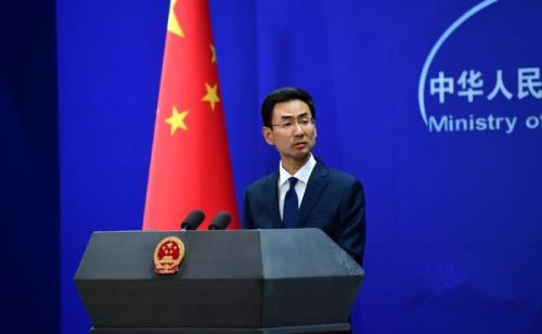 英國(guó)首相就涉港問題發(fā)表言論 耿爽：我今天姑且克制一些