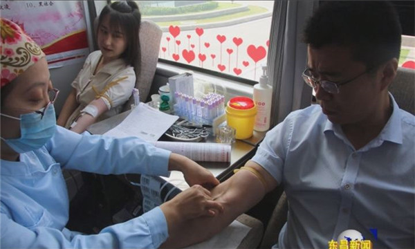 東昌府人民醫(yī)院：45200毫升熱血為黨的生日獻(xiàn)禮