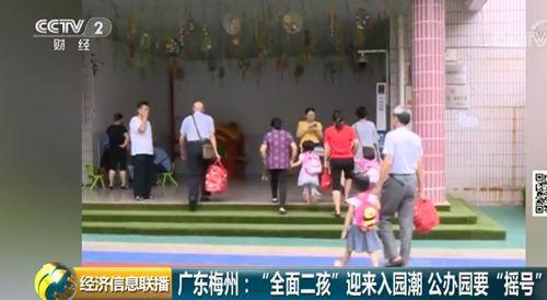 首批二孩們?cè)撊雸@了！有地方幼兒園開啟“搖號(hào)”模式
