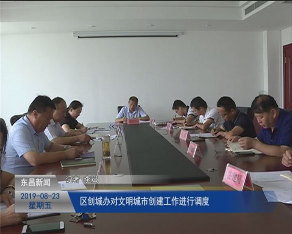 區(qū)創(chuàng)城辦對文明城市創(chuàng)建工作進行調度