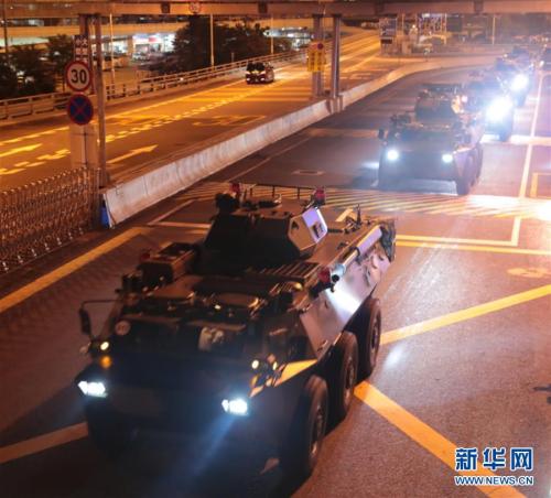 解放軍駐香港部隊組織第22次輪換