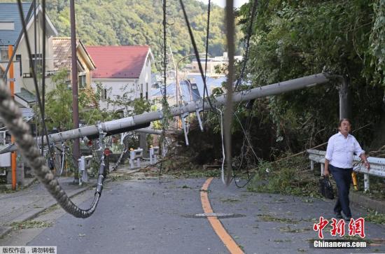 日本千葉縣因臺風(fēng)大面積停電 約16萬家庭仍受影響
