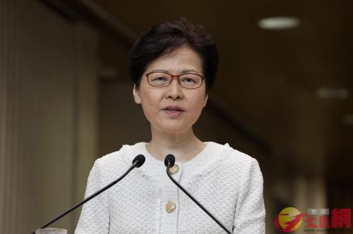 林鄭月娥：特區(qū)政府絕不容許外國成為香港事務(wù)的持份者