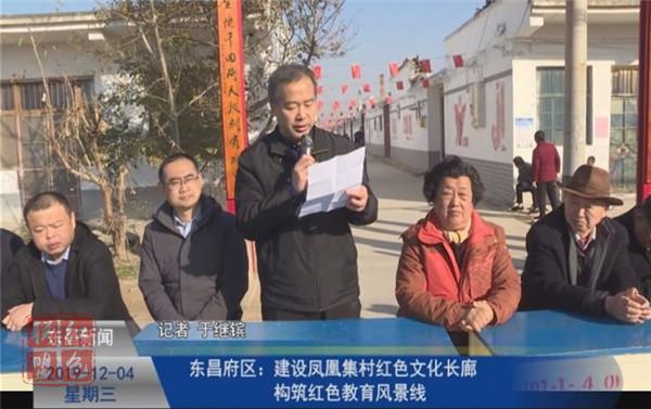 建設(shè)鳳凰集村紅色文化長(zhǎng)廊 構(gòu)筑紅色教育風(fēng)景線