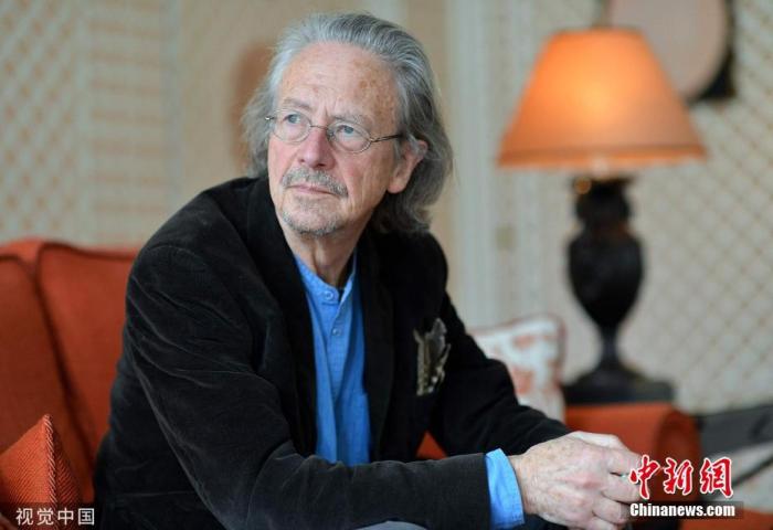 資料圖：2019年諾貝爾文學(xué)獎(jiǎng)得主彼得·漢德克(Peter Handke)。圖片來源：視覺中國(guó)
