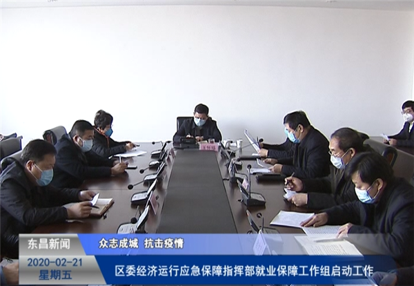區(qū)委經(jīng)濟運行應(yīng)急保障指揮部就業(yè)保障工作組啟動工作