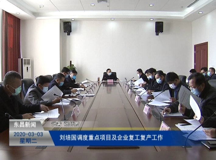 劉培國調(diào)度重點(diǎn)項(xiàng)目及企業(yè)復(fù)工復(fù)產(chǎn)工作