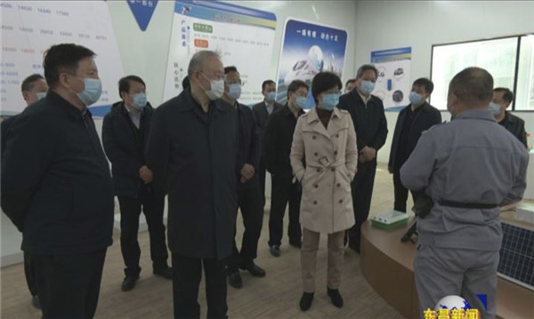 劉興云來我區(qū)調(diào)研