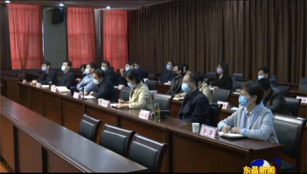 我區(qū)組織收看市委疫情處置工作領導小組視頻會議
