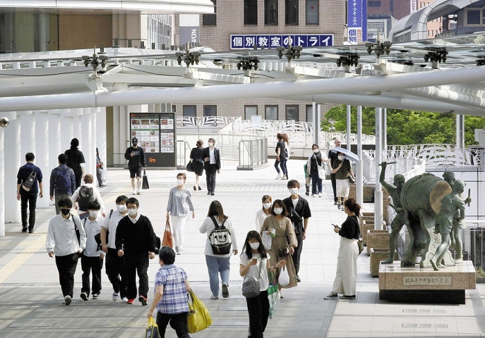 日本北九州市疫情抬頭 當(dāng)?shù)貒?yán)陣以待