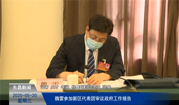 魏雷參加新區(qū)代表團(tuán)審議政府工作報(bào)告