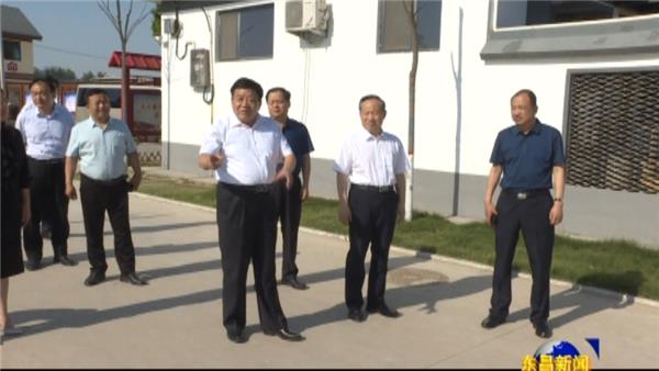 任曉旺來我區(qū)調(diào)研農(nóng)村環(huán)境整治工作