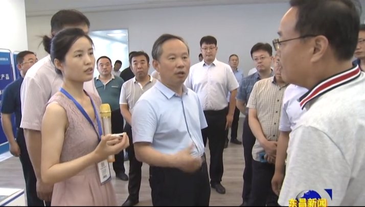 東阿縣黨政考察團來我區(qū)考察