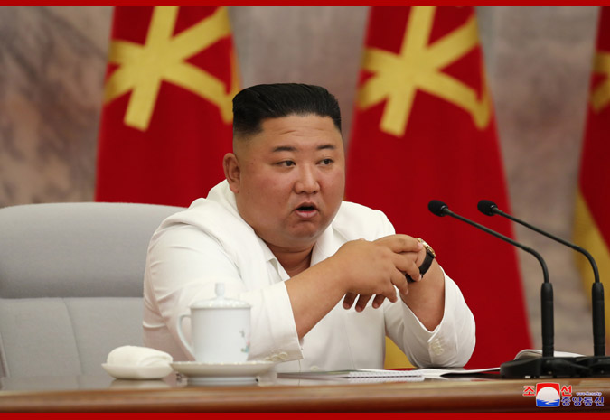 朝鮮舉行政治局?jǐn)U大會議 討論新冠肺炎防疫