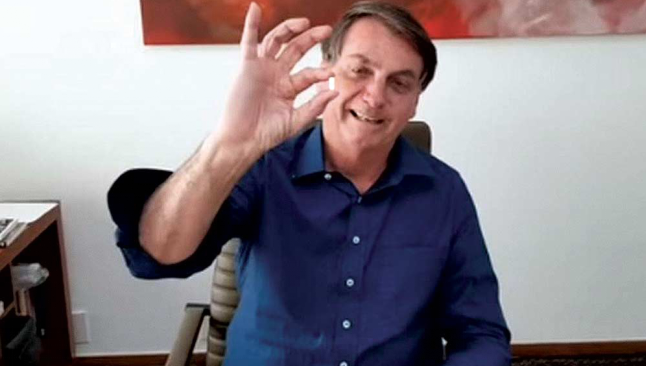 巴西總統(tǒng)博索納羅確診一周后進行第二次新冠病毒檢測 結(jié)果仍為陽性