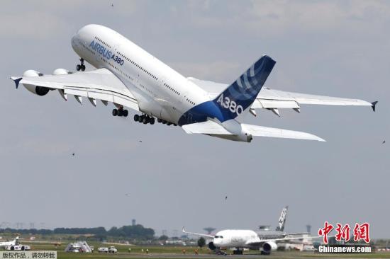 資料圖：空客A380。