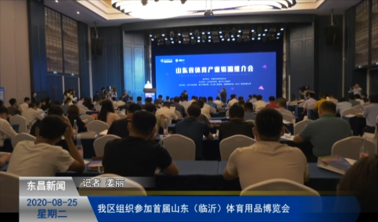 我區(qū)組織參加首屆山東（臨沂）體育用品博覽會(huì)
