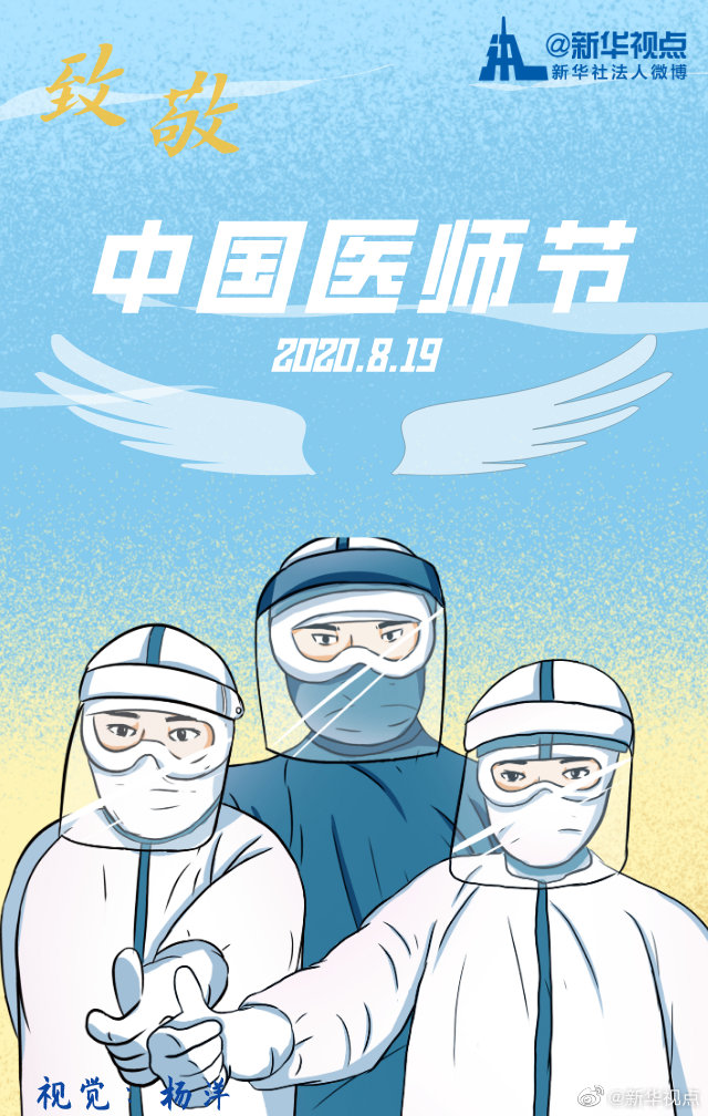 感謝有你，以生命守護(hù)生命——致敬2020年“最美醫(yī)生”