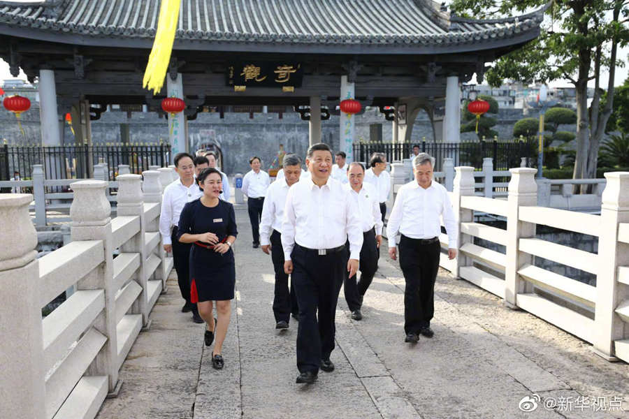 習(xí)近平考察潮州古城：愛這個城市，就要呵護(hù)好她、建設(shè)好她