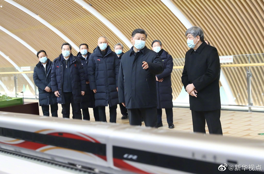 習(xí)近平考察北京冬奧會、冬殘奧會張家口賽區(qū)