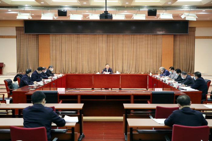 農(nóng)業(yè)農(nóng)村部黨組召開會議強調(diào)  認(rèn)真學(xué)習(xí)貫徹習(xí)近平總書記重要講話精神  真抓實干做好新發(fā)展階段農(nóng)業(yè)農(nóng)村工作