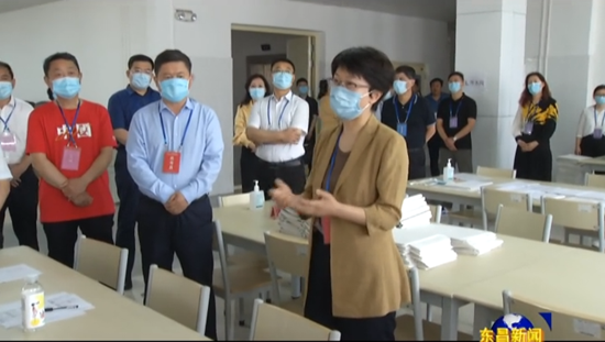 李長萍在檢查高考工作時強調(diào)  扎實做好服務保障工作  確保高考順利平穩(wěn)進行