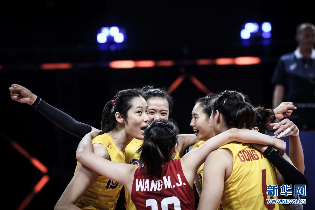 世界女排聯(lián)賽中國女排七連勝收官