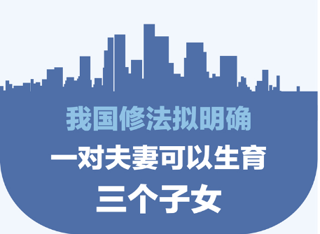 我國(guó)修改人口計(jì)生法：擬明確實(shí)施三孩生育政策、取消社會(huì)撫養(yǎng)費(fèi)……