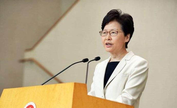 林鄭月娥：香港特區(qū)政府堅定支持中央政府，強(qiáng)烈反對任何外部勢力干預(yù)香港事務(wù)