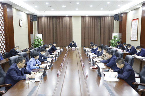 東昌府區(qū)委書記馬軍權主持召開區(qū)委常委會會議