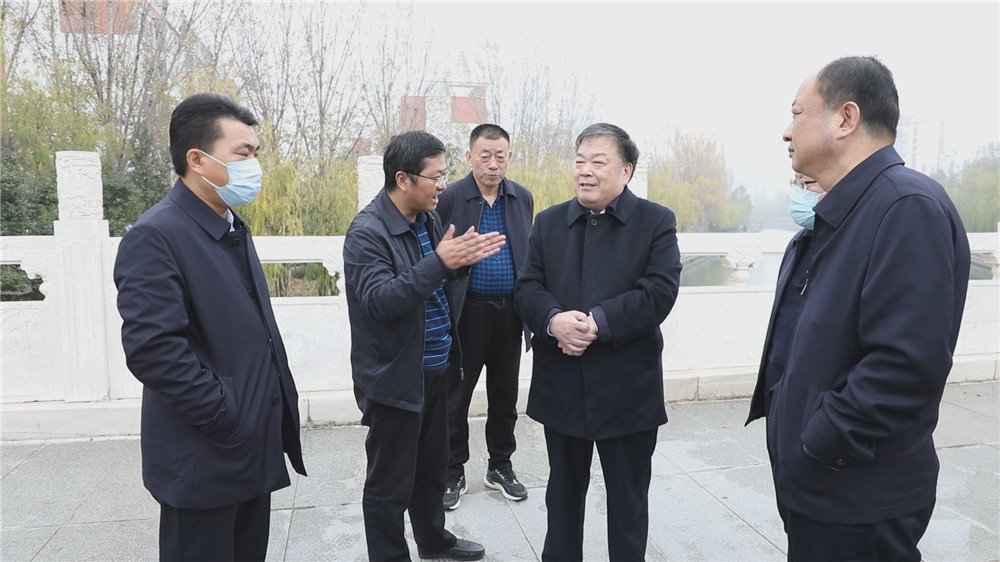 陳秀興檢查聊城市東昌府區(qū)河（湖）長制工作開展情況