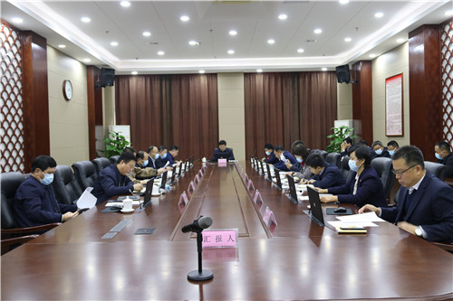 馬軍權(quán)主持召開東昌府區(qū)委常委會（擴(kuò)大）會議