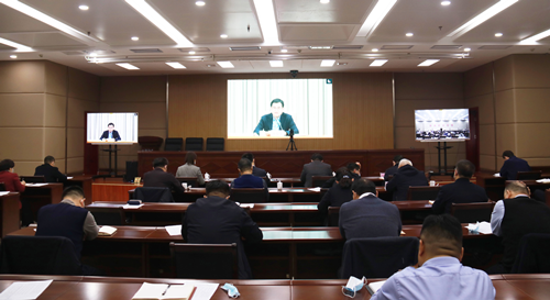 市委黨的群團(tuán)工作會(huì)議召開(kāi) 推進(jìn)群團(tuán)工作在新起點(diǎn)上創(chuàng)新發(fā)展 為爭(zhēng)創(chuàng)一流走在前列凝聚奮進(jìn)力量 孫愛(ài)軍講話李春田主持  馬軍權(quán)在主會(huì)場(chǎng)參加并作發(fā)言