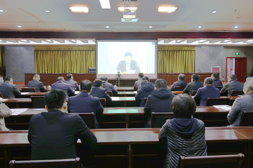 東昌府區(qū)組織收聽收看全市黨史學(xué)習(xí)教育總結(jié)會(huì)議