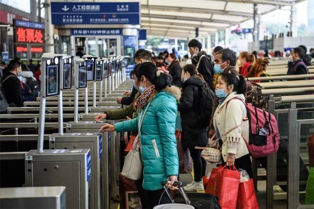 春運(yùn)十天累計(jì)發(fā)送旅客約2.6億人次