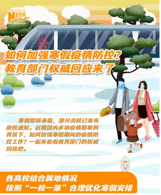 如何加強(qiáng)寒假疫情防控？教育部門(mén)權(quán)威回應(yīng)來(lái)了