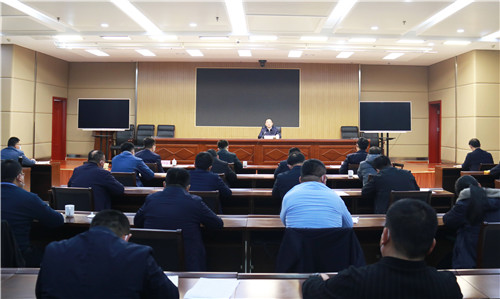 東昌府區(qū)組織收聽收看省、市疫情防控工作視頻會(huì)議 東昌府區(qū)委副書記、區(qū)長江紹華對(duì)東昌府區(qū)疫情防控工作進(jìn)行安排部署