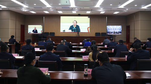 東昌府區(qū)組織收聽(tīng)收看省、市疫情防控工作視頻會(huì)議  江紹華對(duì)東昌府區(qū)疫情防控工作進(jìn)行安排部署