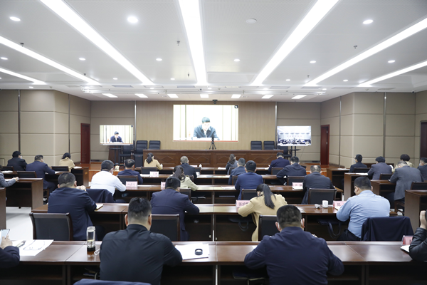 東昌府區(qū)組織收聽收看省、市安全生產視頻會議