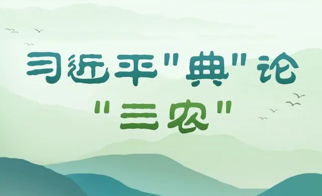 習(xí)近平“典”論“三農(nóng)”