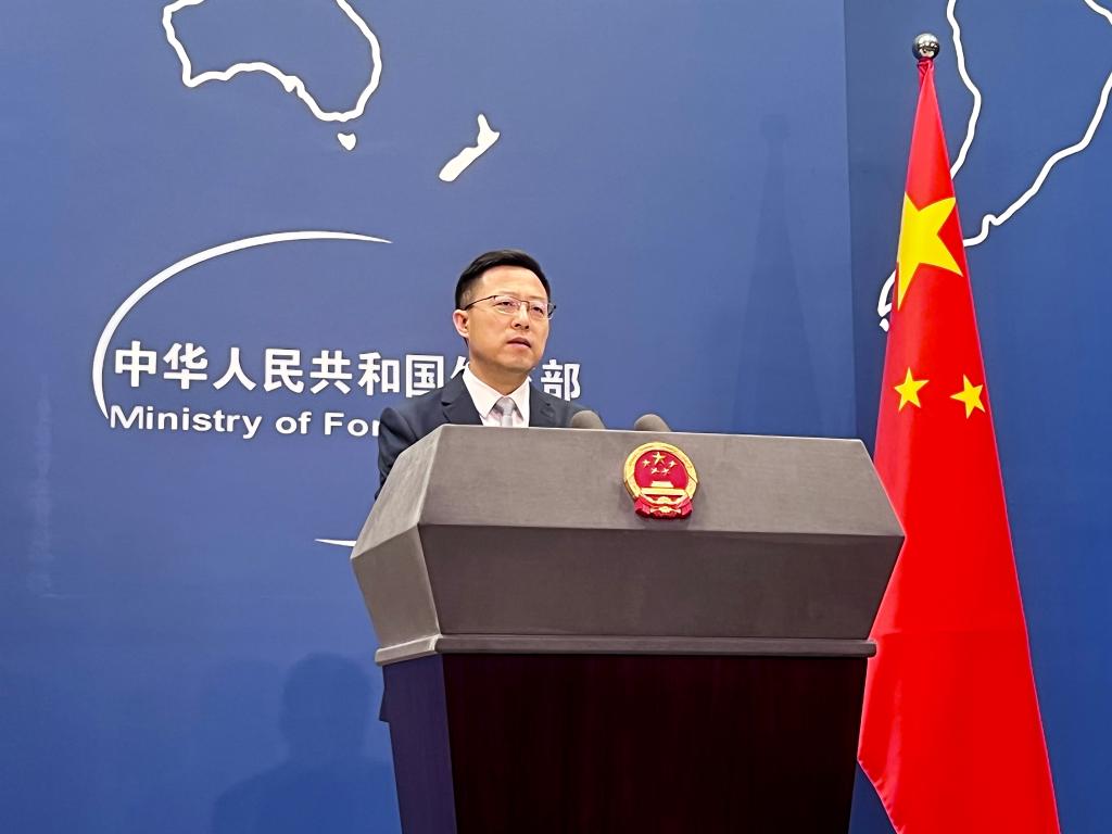 趙立堅：敦促美方客觀看待中國和中美關(guān)系
