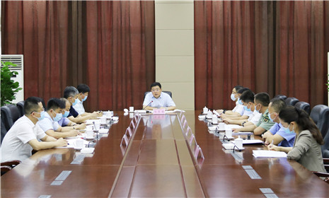 東昌府區(qū)委書記馬軍權(quán)主持召開區(qū)委常委會會議