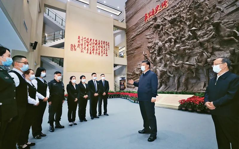 習(xí)近平：把紅色基因傳承下去，確保紅色江山后繼有人、代代相傳