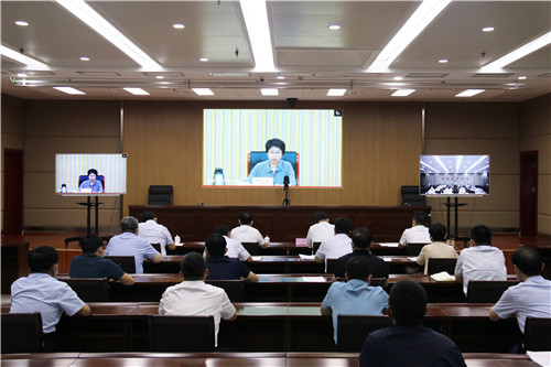 聊城市疫情防控視頻會議召開 東昌府區(qū)設(shè)分會場參加收聽收看