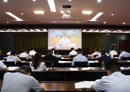 聊城市安全生產警示教育暨安全生產隱患排查整治推進視頻會議召開 東昌府區(qū)設分會場組織收聽收看