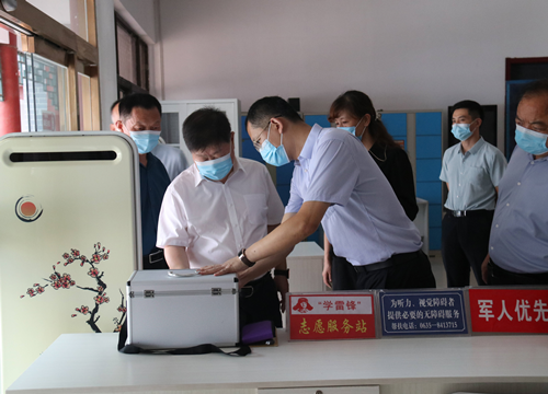 聊城市第二十一網(wǎng)格創(chuàng)城工作組來(lái)東昌府區(qū)督導(dǎo)深化全國(guó)文明城市創(chuàng)建工作