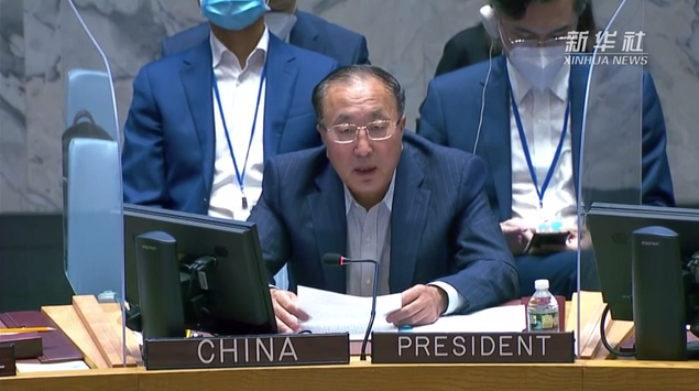 中國代表呼吁國際社會采取切實行動促進(jìn)巴勒斯坦問題的解決